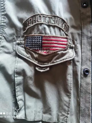 Cazadora Scott Militar Talla L Hombre