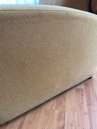 REBAJADO Sillón reclinable individual amarillo