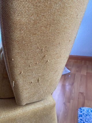 REBAJADO Sillón reclinable individual amarillo