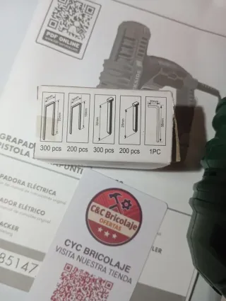 Clavadora de rodapié Parkside tapizadora