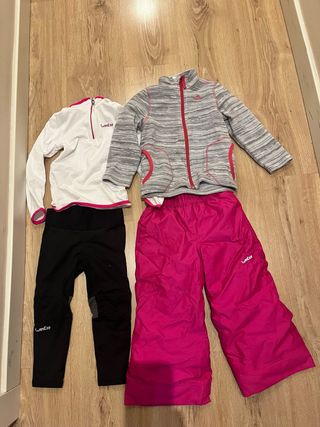 Conjunto Ropa Esquí Niña Talla 4