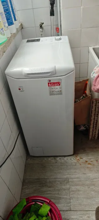 Lavadora Hoover 6.5kg Modelo HLT 3652L-37