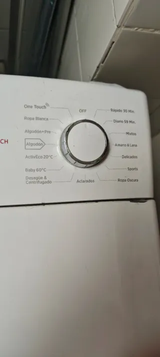 Lavadora Hoover 6.5kg Modelo HLT 3652L-37