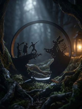 Favola dei Tre Fratelli Harry Potter PLA