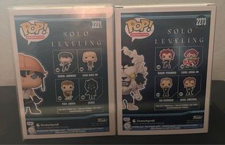 Funko Pop! Solo Leveling Sung Jinwoo y Baek Yoonho