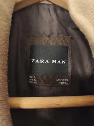 Chaqueta Zara Man Beige