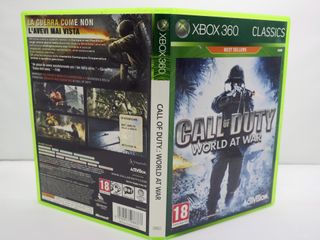 Call of Duty World at War Xbox 360 PAL ITA