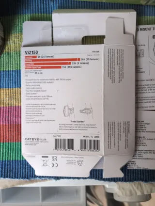 Luz trasera Cateye ViZ150