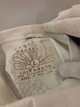 Camiseta Wagaraya Estilo Japonés Dragón