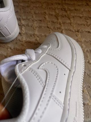 Zapatillas Nike Air Force 1 Bebé Blancas