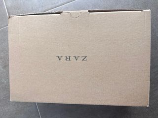 Zapatos de tacón fucsia talla 37 Zara