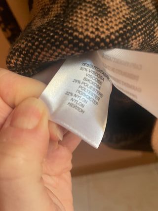 Abito Vicolo fantasia leopardata