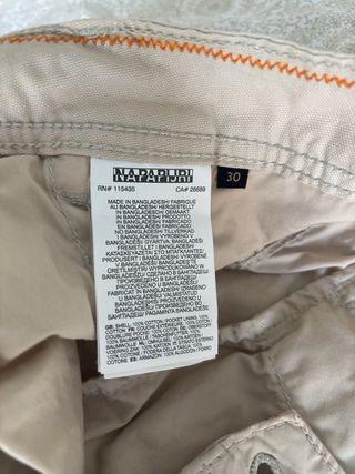 Bermudas Napapijri chico beige