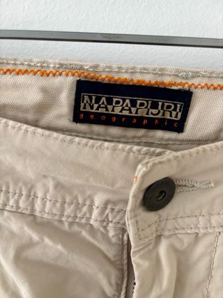 Bermudas Napapijri chico beige