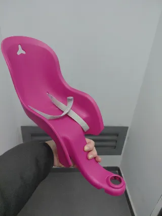 Silla de juguete portabebe para bicicleta