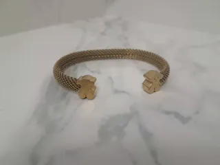 Pulsera Tous Oso Dorada