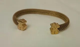 Pulsera Tous Oso Dorada