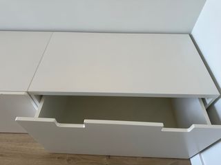 Baúles IKEA blancos (2 unidades)