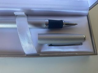 Bolígrafo Inoxcrom Roller Plata