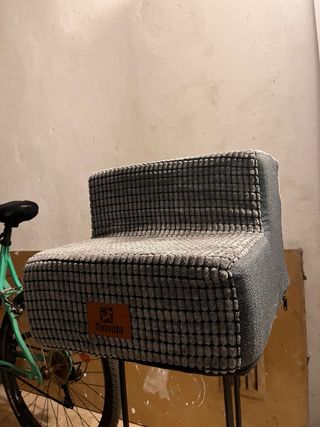 Escalones para perro grises