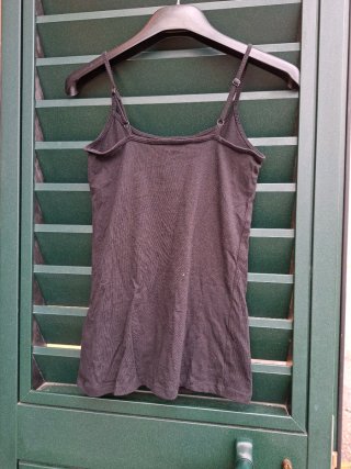 Canotta Primark Nera Taglia XS