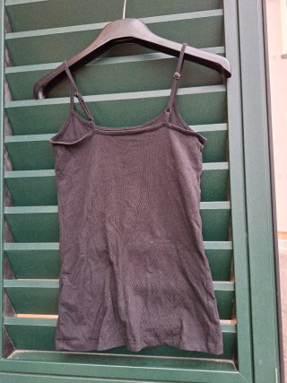 Canotta Primark Nera Taglia XS