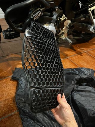 Chaqueta ARMURE Impermeable Negra Talla XXL