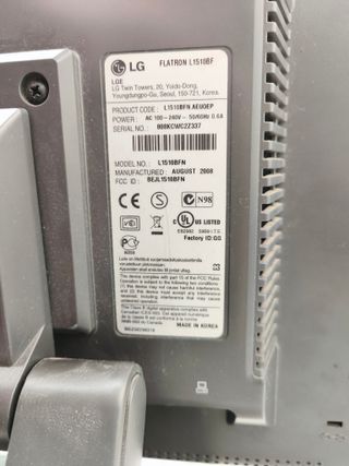 Monitor LG L1510BF 15 Táctil VGA