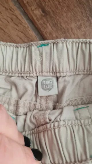 Pantalone bambino beige