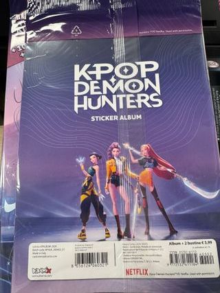 Album K-Pop Demon Hunters + 10 Sticker
