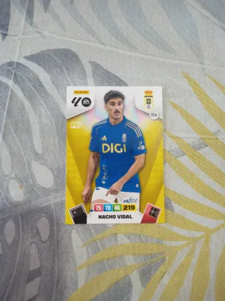 Carta Adrenalyn Nacho Vidal