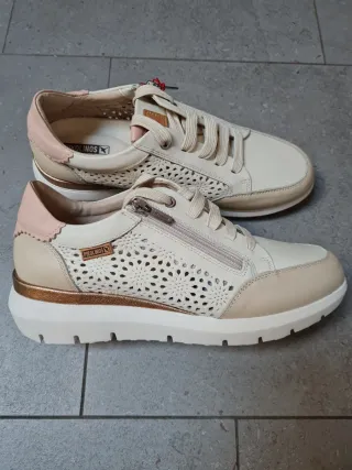 Scarpe donna Pikolinos beige/rosa