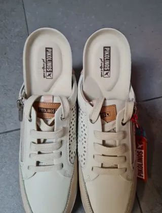 Scarpe donna Pikolinos beige/rosa