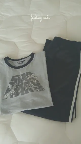 Conjunto Adidas Chándal y Camiseta Hombre