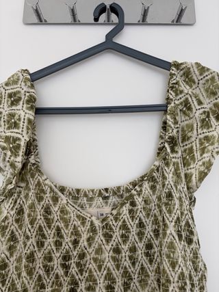 Vestido comprido estampado