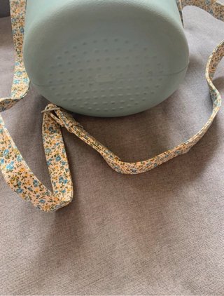 Bolso O bag Teal con asas