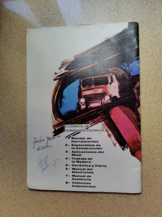 Libro cuaderno vehículos automóviles