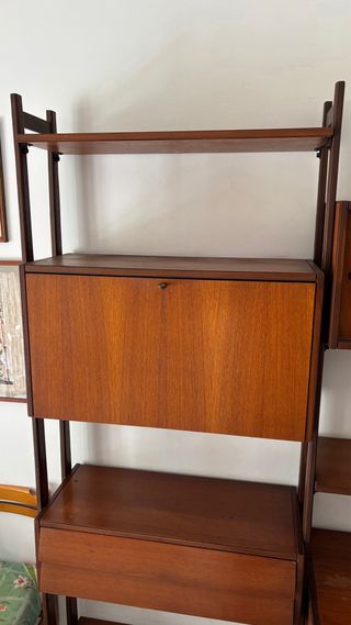 Libreria vintage modulare anni 60