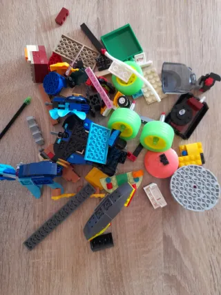 2 Scatole di pezzi LEGO misti