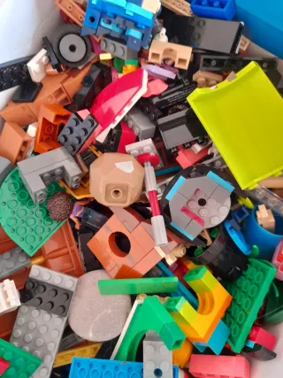 2 Scatole di pezzi LEGO misti