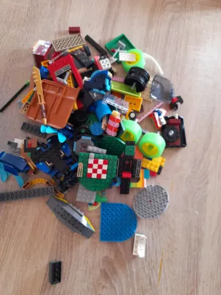 2 Scatole di pezzi LEGO misti