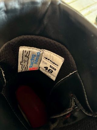 Botas Moto Alpinestars Talla 48. Como nuevas!