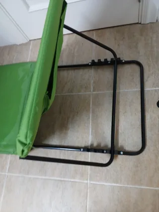 Sedia da spiaggia verde HOME CALL