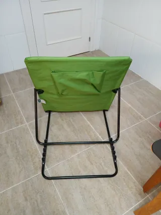 Sedia da spiaggia verde HOME CALL