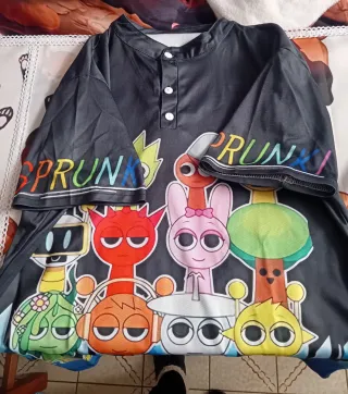 Polo Sprunki Nera TG 170 nuova