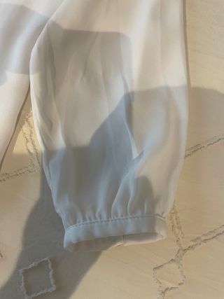 Blusa Desigual Blanca Encaje