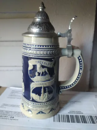 Jarra Cerveza Bélgica Gante Brujas Souvenir