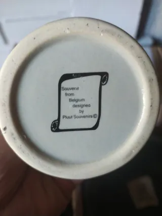 Jarra Cerveza Bélgica Gante Brujas Souvenir