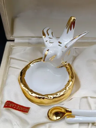 Juego Limoges Pimentero y Salero Oro