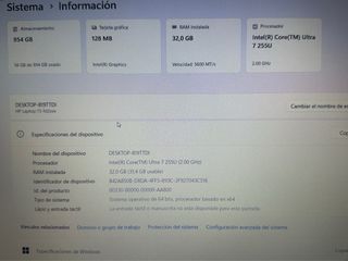 PORTATIL HP I7 ULTRA AI 15,6” 32GB 1TB OFERTA